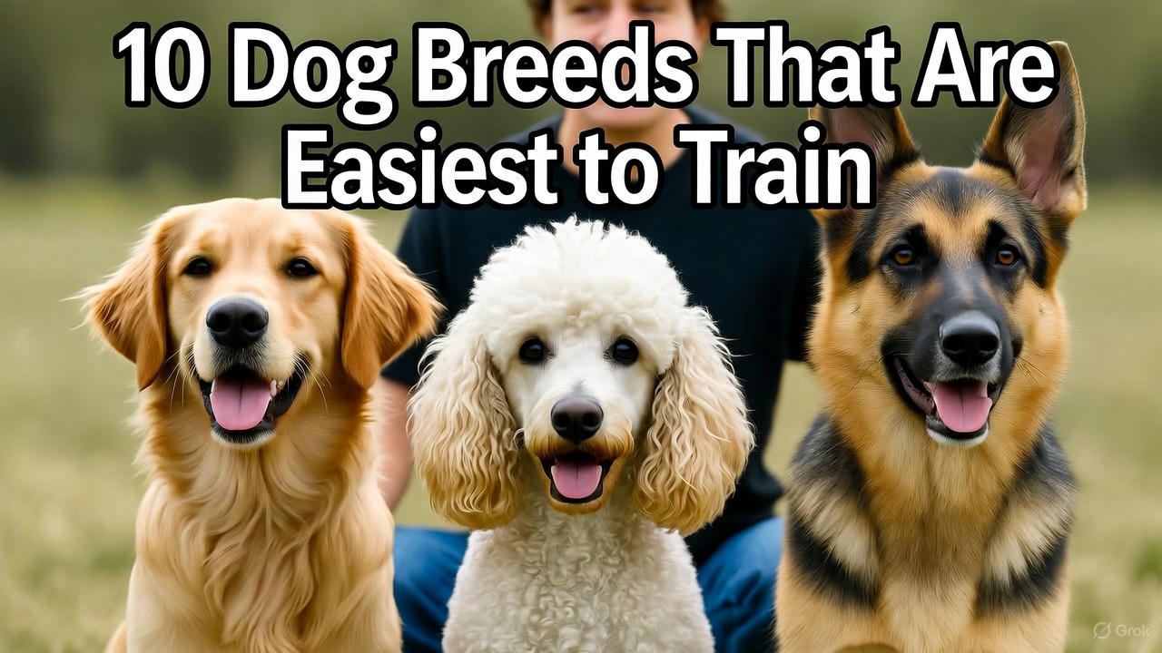 10 Dog Breeds That Are Easiest to Train