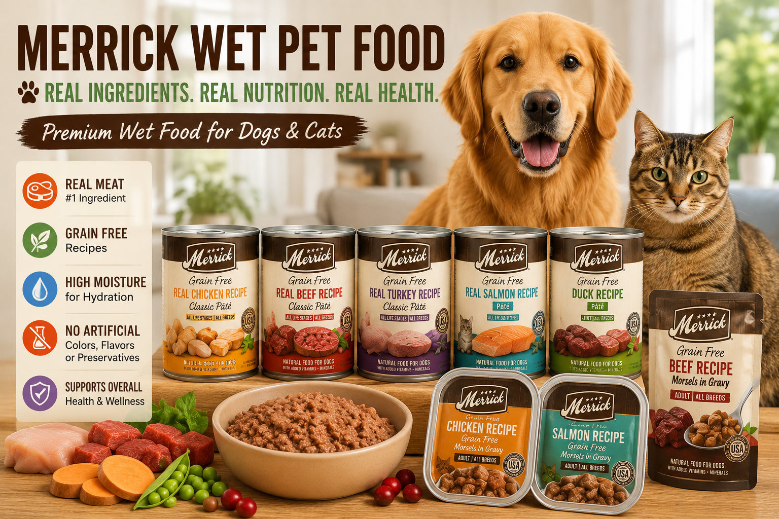 Merrick Wet Pet Food