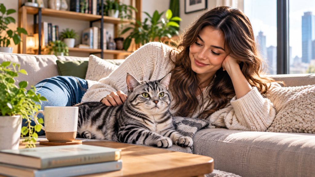 best cat breeds for people who live alone