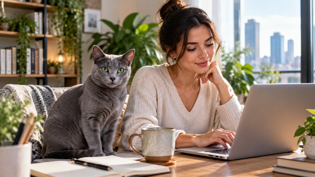 best cat breeds for people who live alone