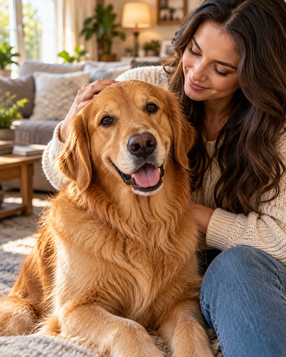 happy dog showing different body language signals