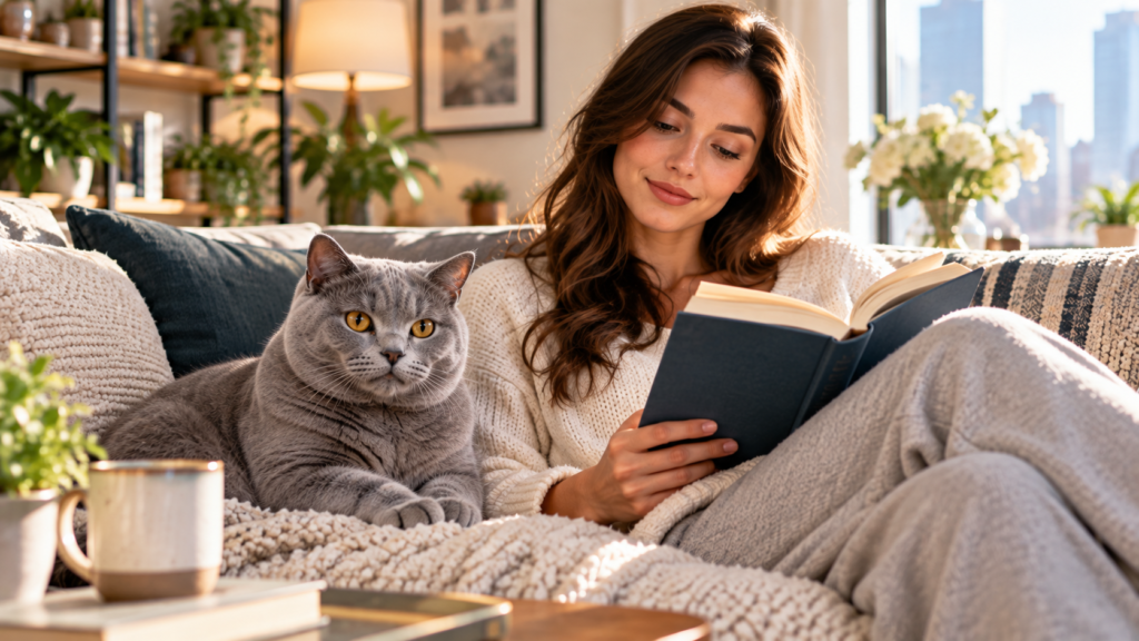 best cat breeds for people who live alone
