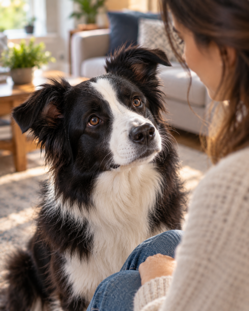 Looking at You: dog body language